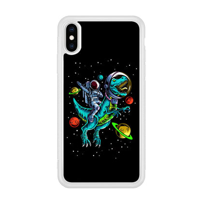 Astronaut Driving The Rex iPhone X Case-Oxvistore