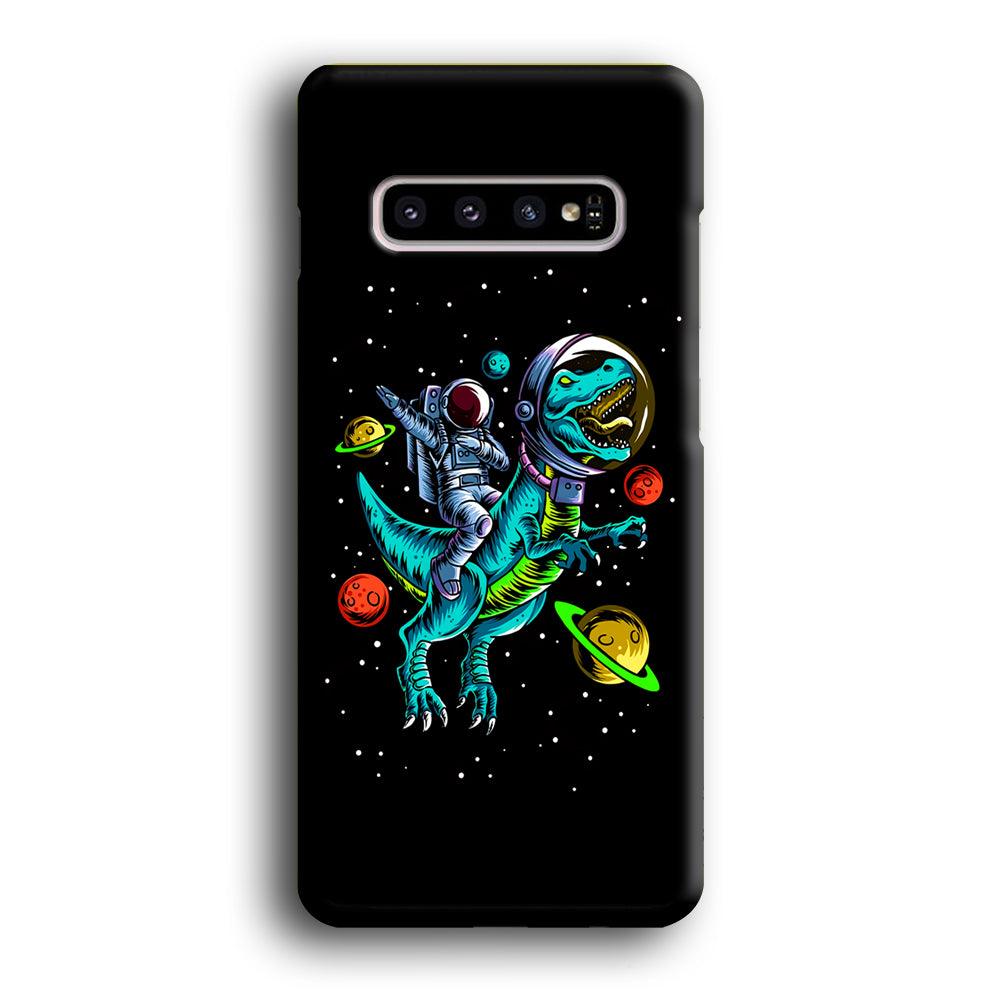 Astronaut Driving The Rex Samsung Galaxy S10 Case-Oxvistore