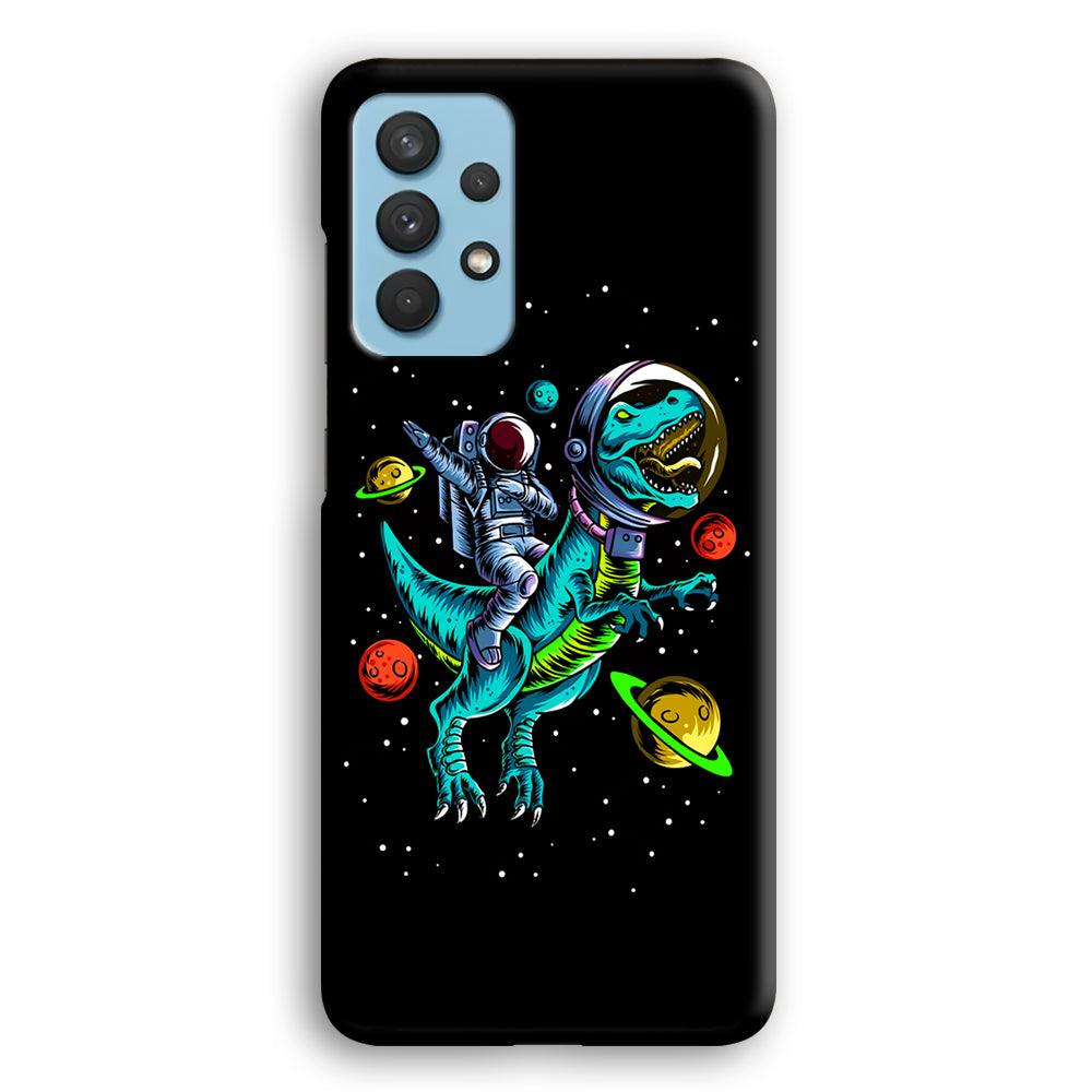 Astronaut Driving The Rex Samsung Galaxy A32 Case-Oxvistore