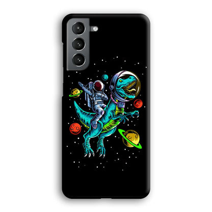 Astronaut Driving The Rex Samsung Galaxy S21 Plus Case-Oxvistore