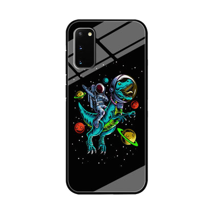 Astronaut Driving The Rex Samsung Galaxy S20 Case-Oxvistore