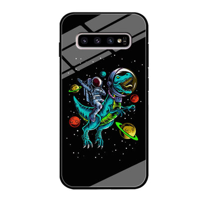 Astronaut Driving The Rex Samsung Galaxy S10 Case-Oxvistore