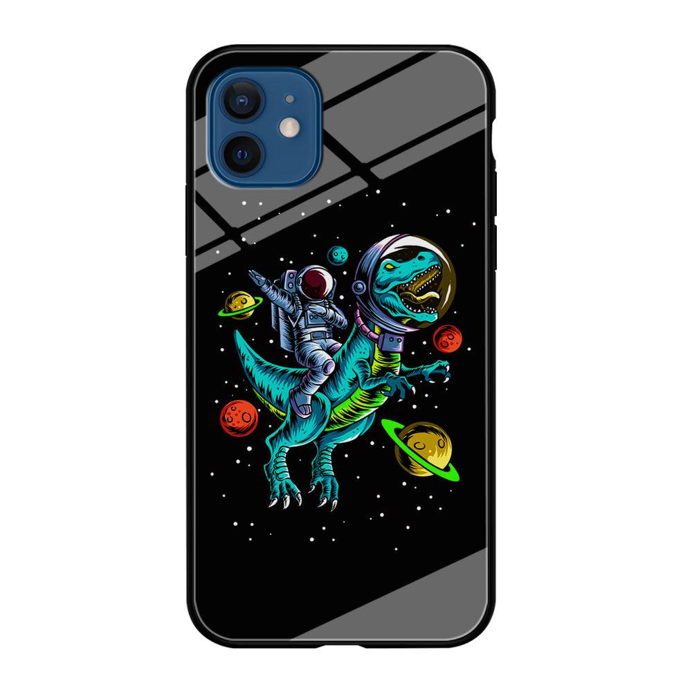 Astronaut Driving The Rex iPhone 12 Case-Oxvistore