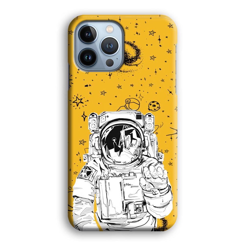 Astronaut Farewell iPhone 14 Pro Case-Oxvistore