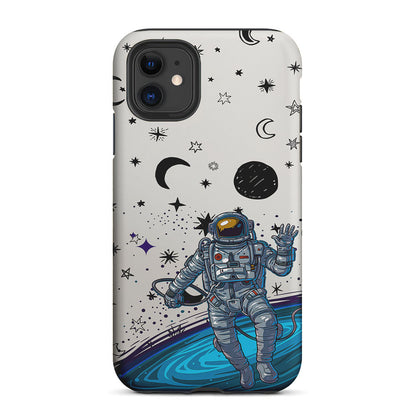 Astronaut Lost in Space 2 in 1 Tough Phone Case