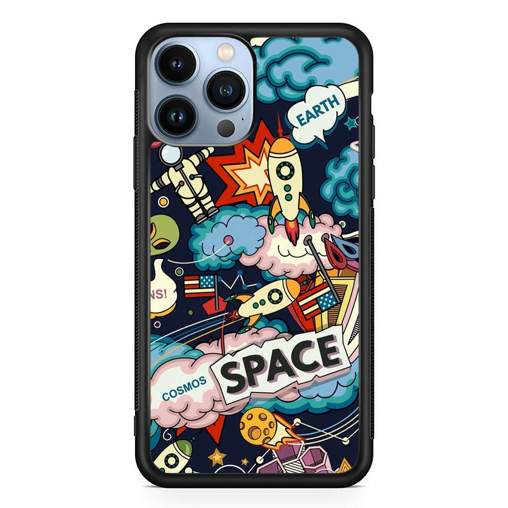 Astronaut Transformation at Space iPhone 15 Pro Case-Oxvistore