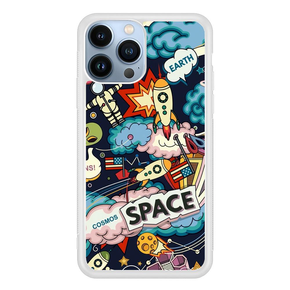 Astronaut Transformation at Space iPhone 15 Pro Case-Oxvistore