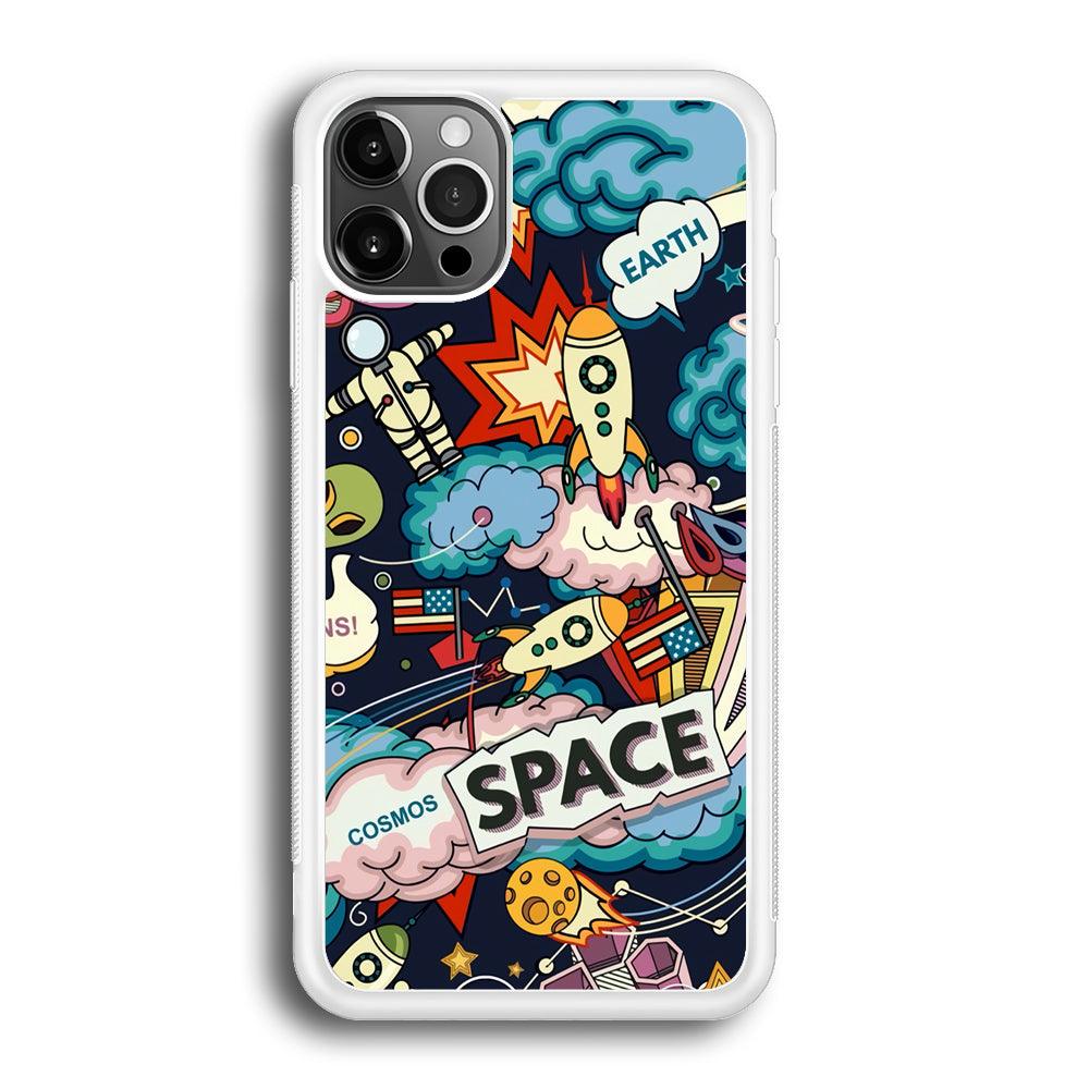 Astronaut Transformation at Space iPhone 12 Pro Max Case-Oxvistore