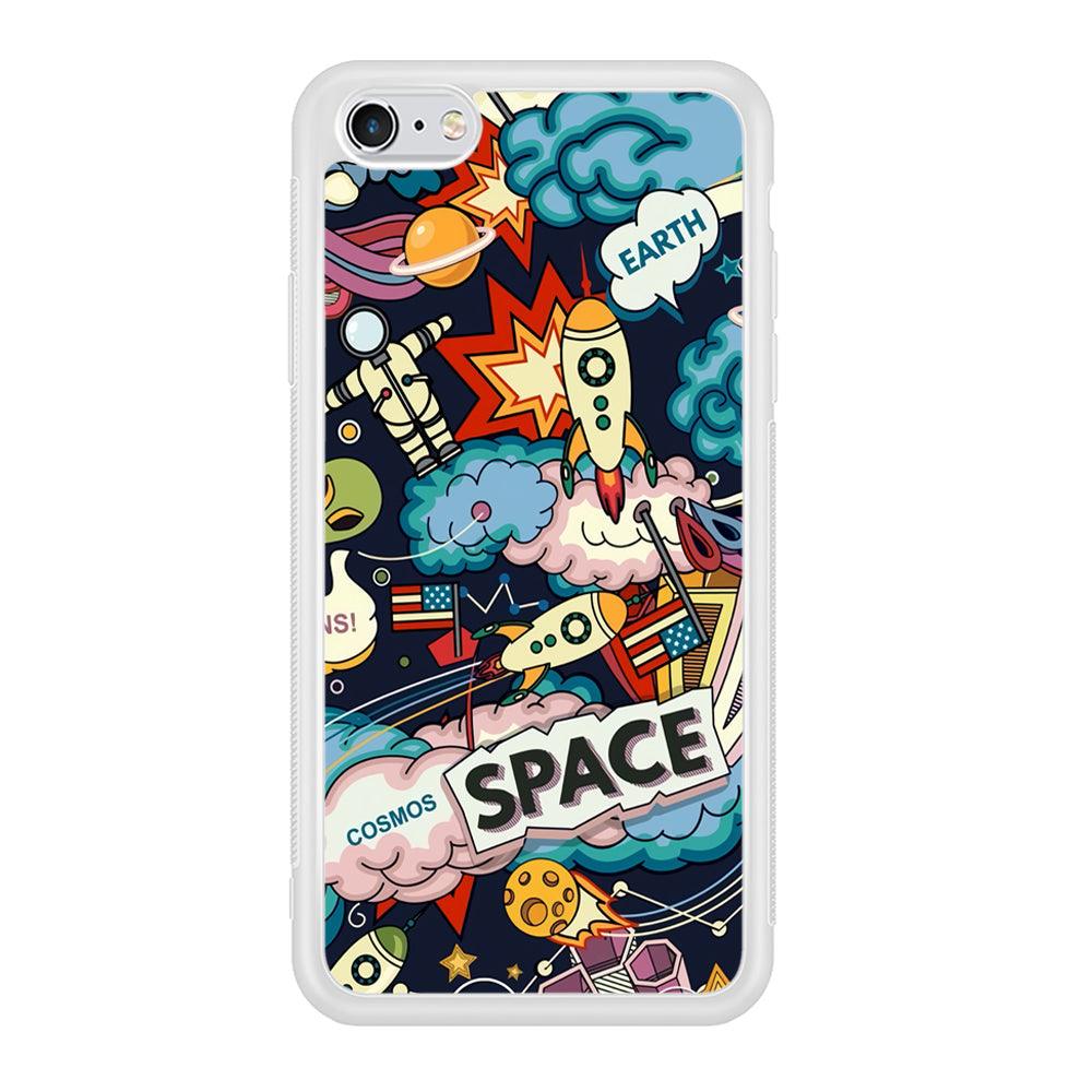 Astronaut Transformation at Space iPhone 6 Plus | 6s Plus Case-Oxvistore