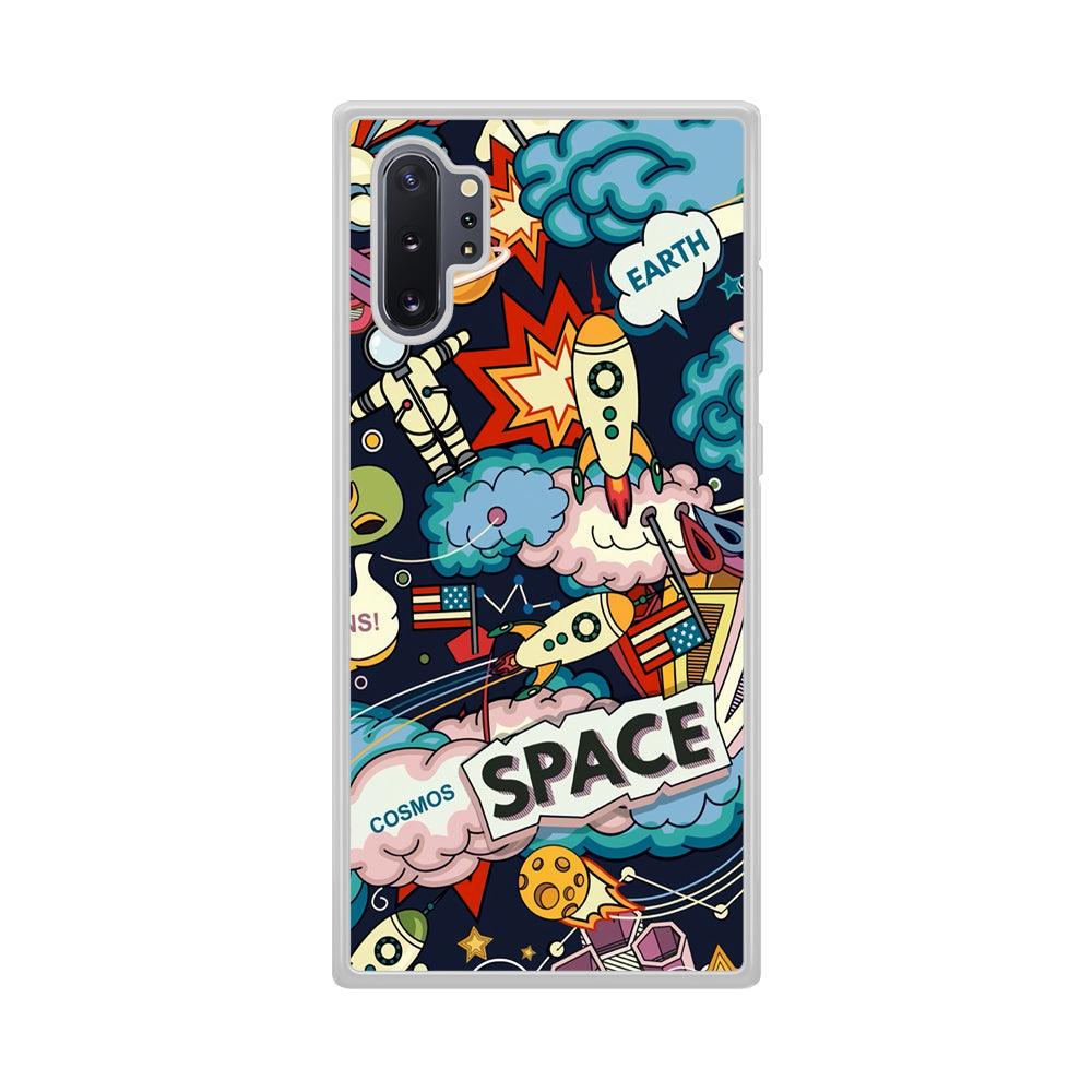 Astronaut Transformation at Space Samsung Galaxy Note 10 Plus Case-Oxvistore