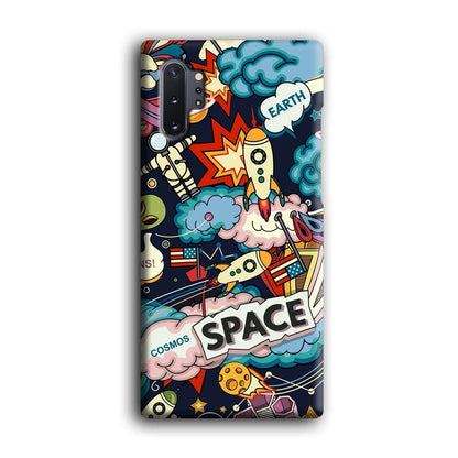 Astronaut Transformation at Space Samsung Galaxy Note 10 Plus Case-Oxvistore