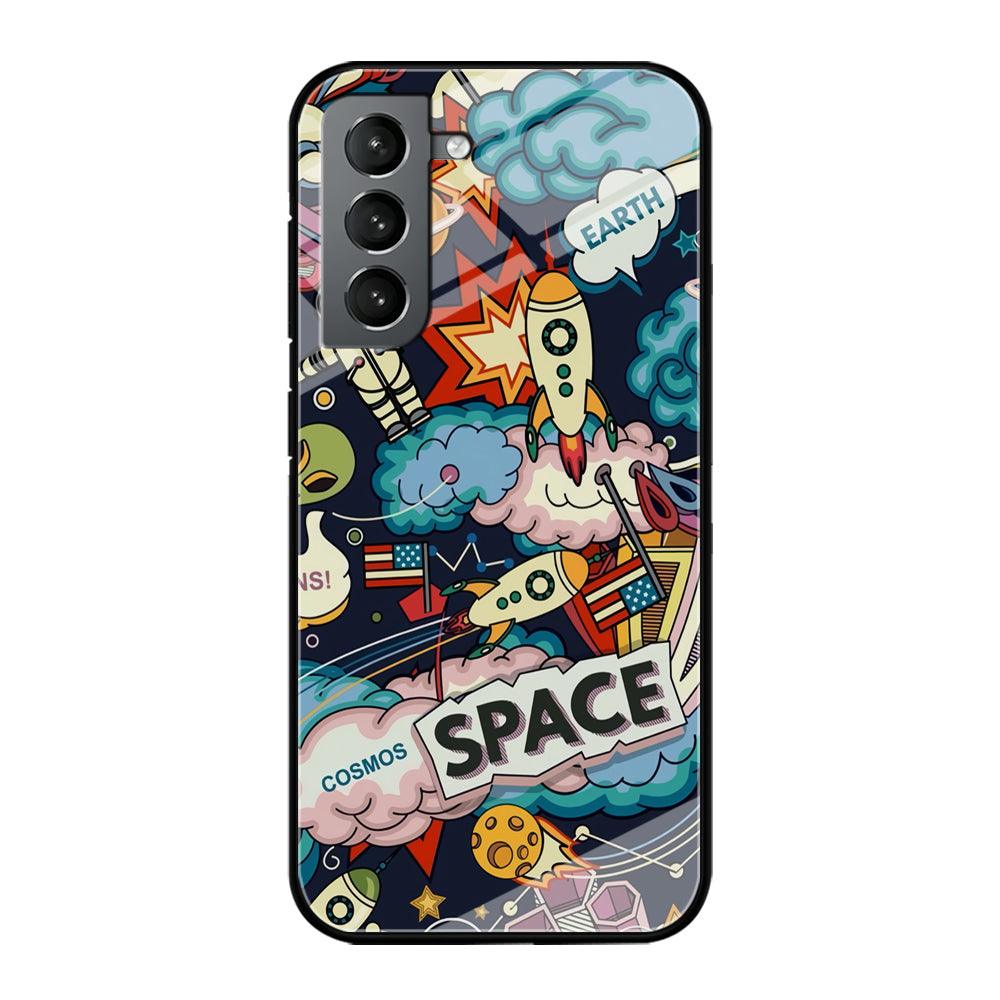 Astronaut Transformation at Space Samsung Galaxy S21 Case-Oxvistore