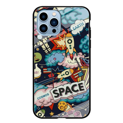 Astronaut Transformation at Space iPhone 14 Pro Max Case-Oxvistore