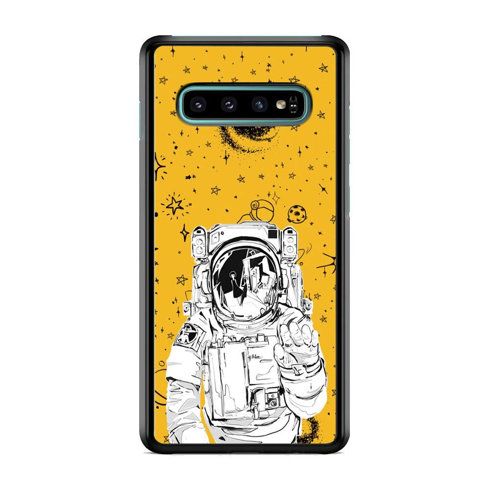 Astronaut Farewell Samsung Galaxy S10 Case-Oxvistore