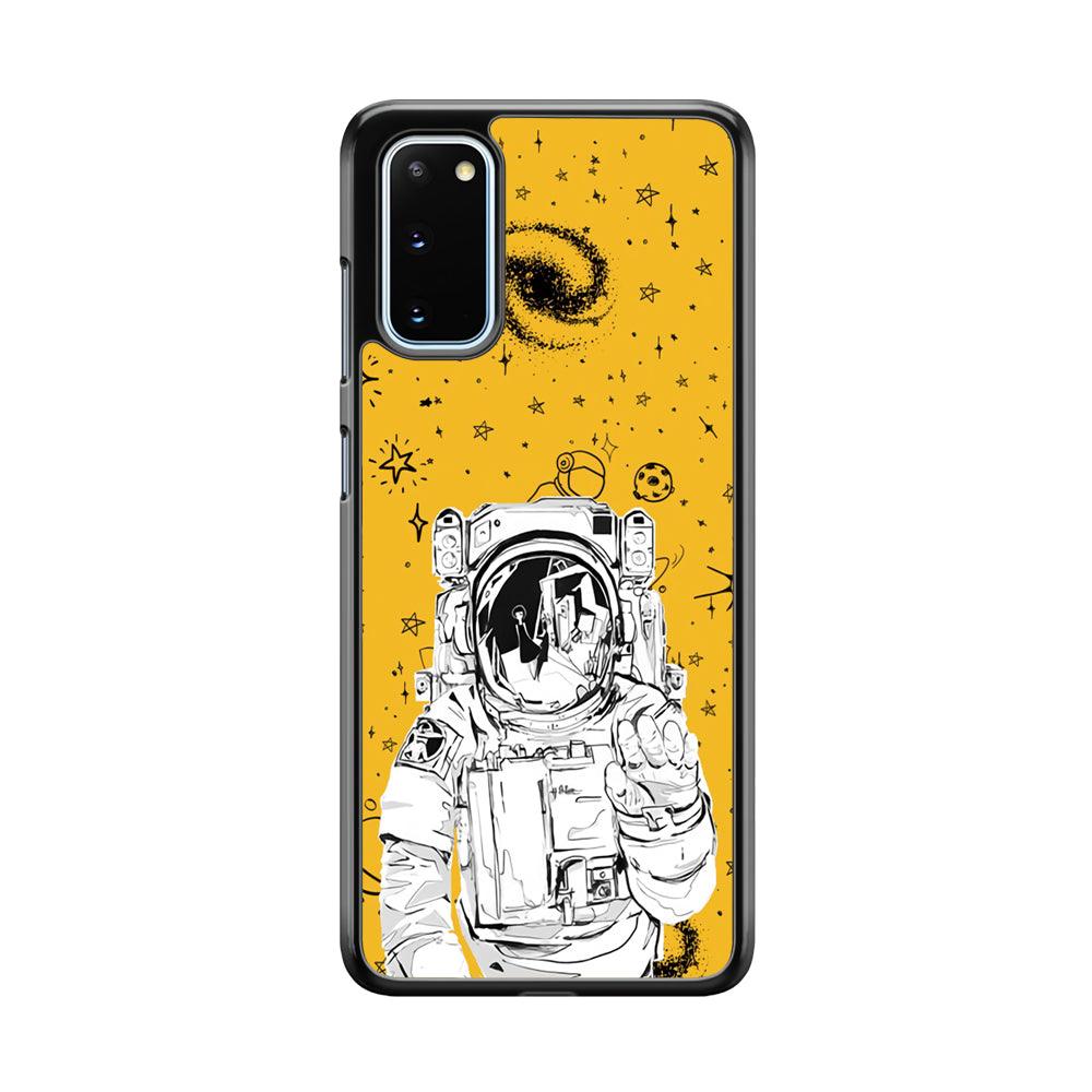 Astronaut Farewell Samsung Galaxy S20 Case-3D Case-Oxvistore