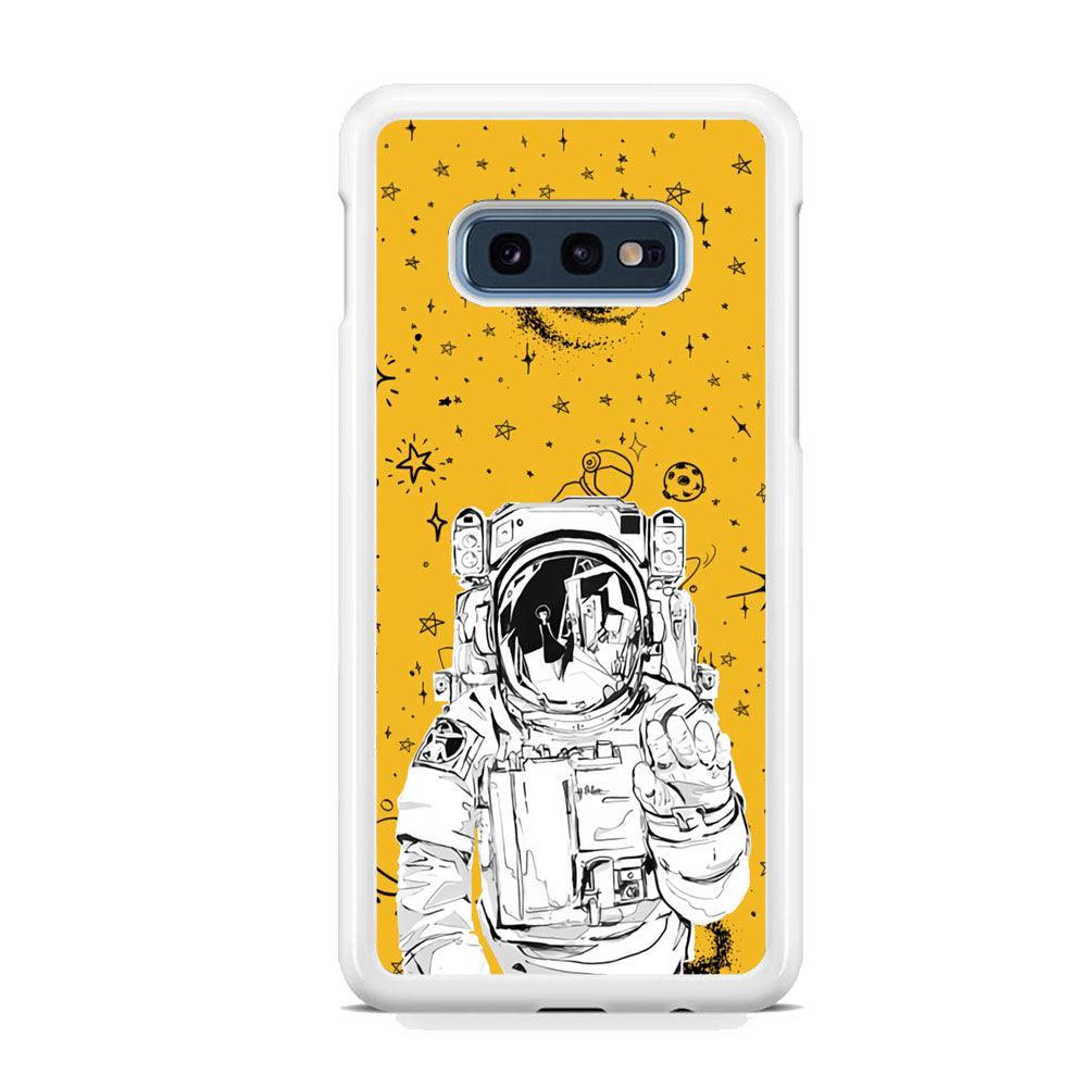 Astronaut Farewell Samsung Galaxy S10E Case-Oxvistore