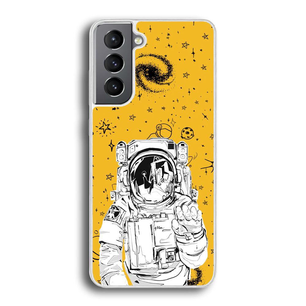 Astronaut Farewell Samsung Galaxy S21 Plus Case-Oxvistore