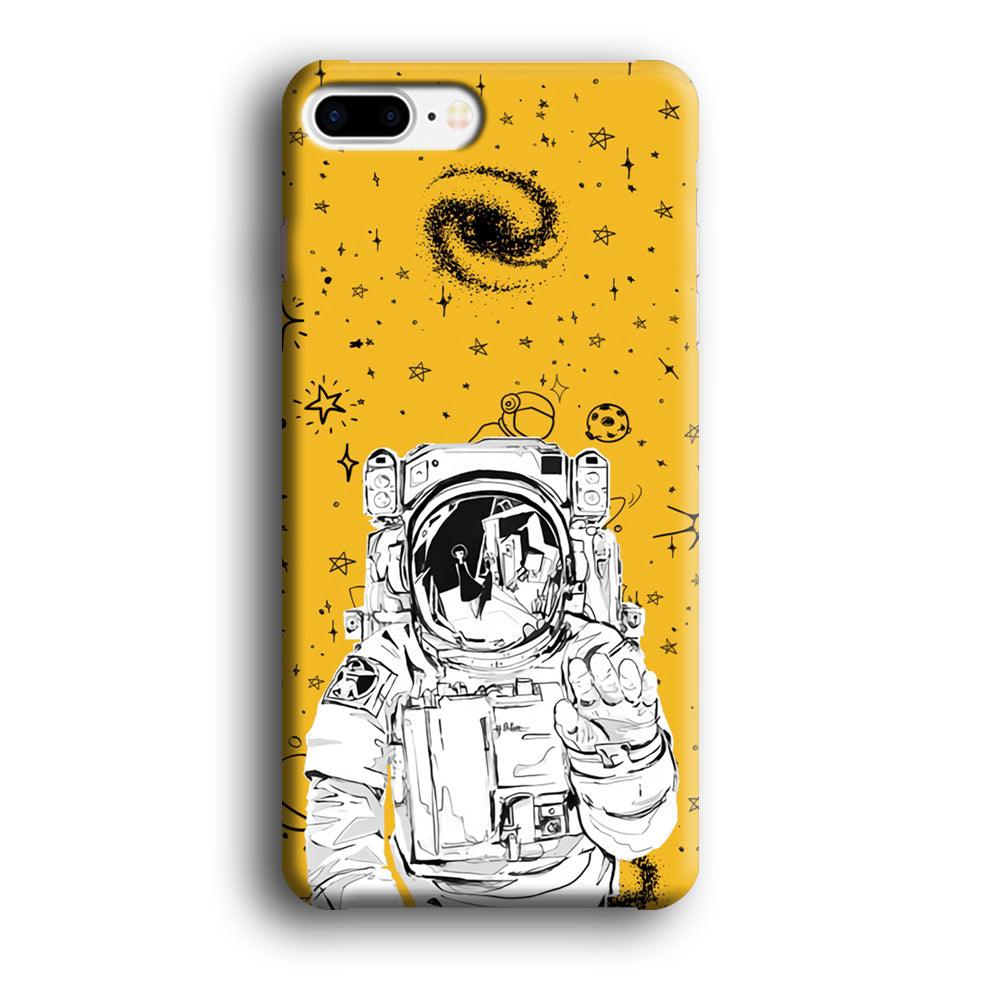 Astronaut Farewell iPhone 8 Plus Case-Oxvistore