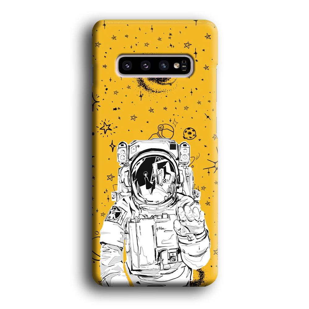 Astronaut Farewell Samsung Galaxy S10 Plus Case-Oxvistore