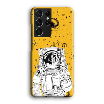 Astronaut Farewell Samsung Galaxy S21 Ultra Case-Oxvistore