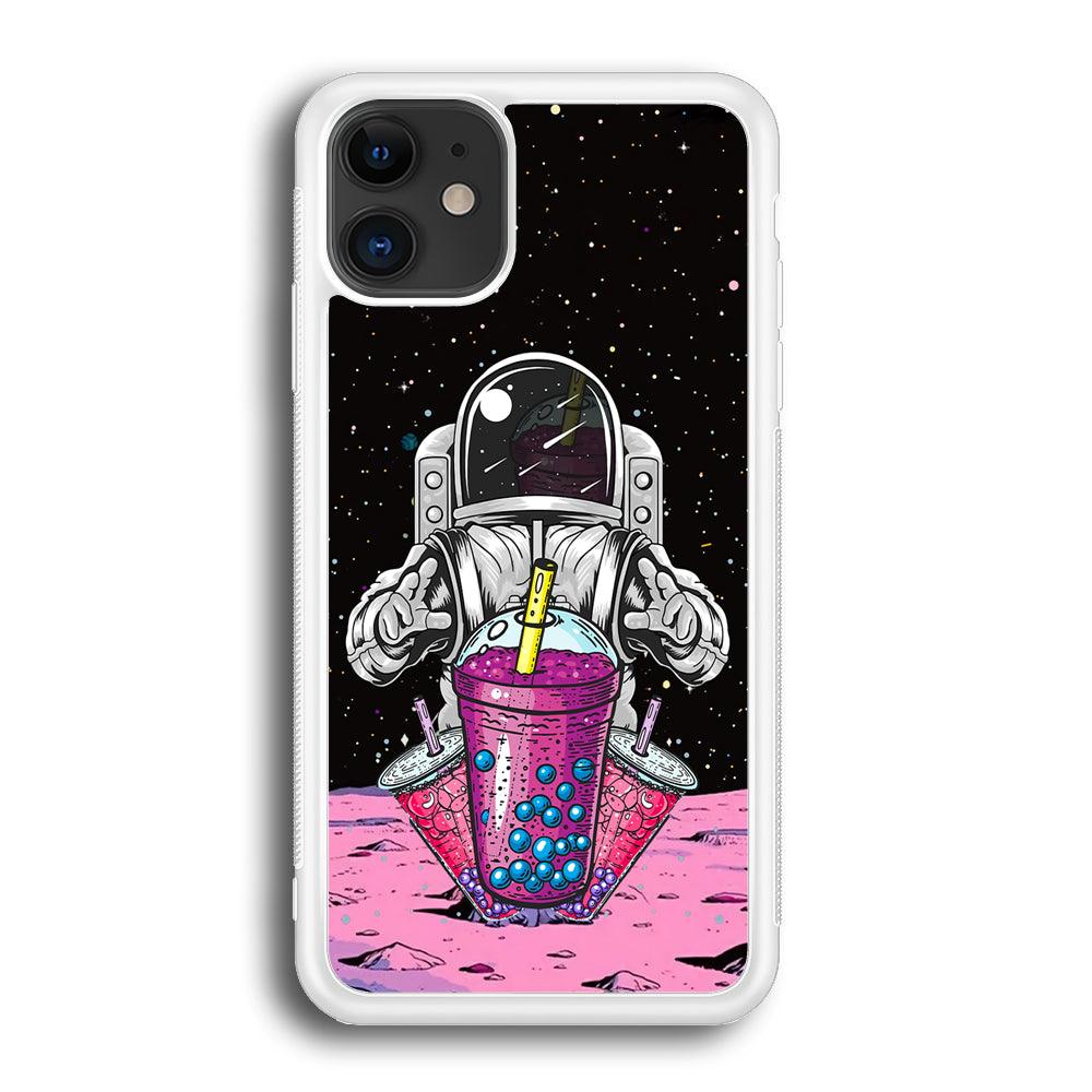 Astronaut and Magic Bubble Ice iPhone 12 Case-Oxvistore