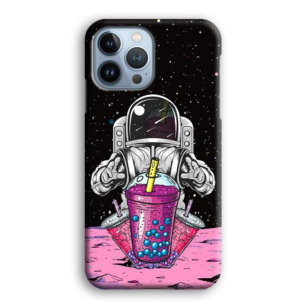 Astronaut and Magic Bubble Ice iPhone 14 Pro Max Case-Oxvistore