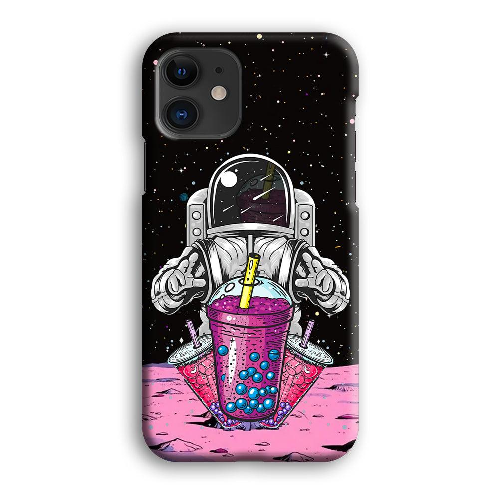 Astronaut and Magic Bubble Ice iPhone 12 Case-Oxvistore