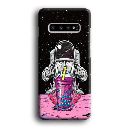 Astronaut and Magic Bubble Ice Samsung Galaxy S10 Plus Case-Oxvistore