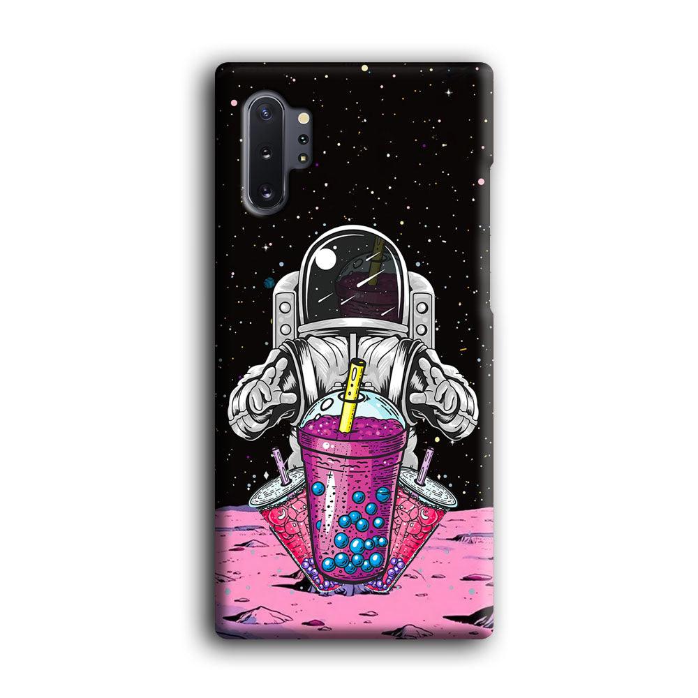 Astronaut and Magic Bubble Ice Samsung Galaxy Note 10 Plus Case-Oxvistore