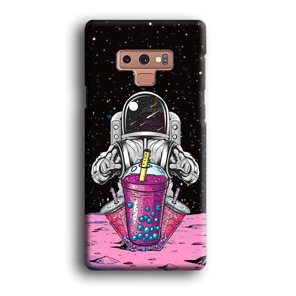 Astronaut and Magic Bubble Ice Samsung Galaxy Note 9 Case-Oxvistore