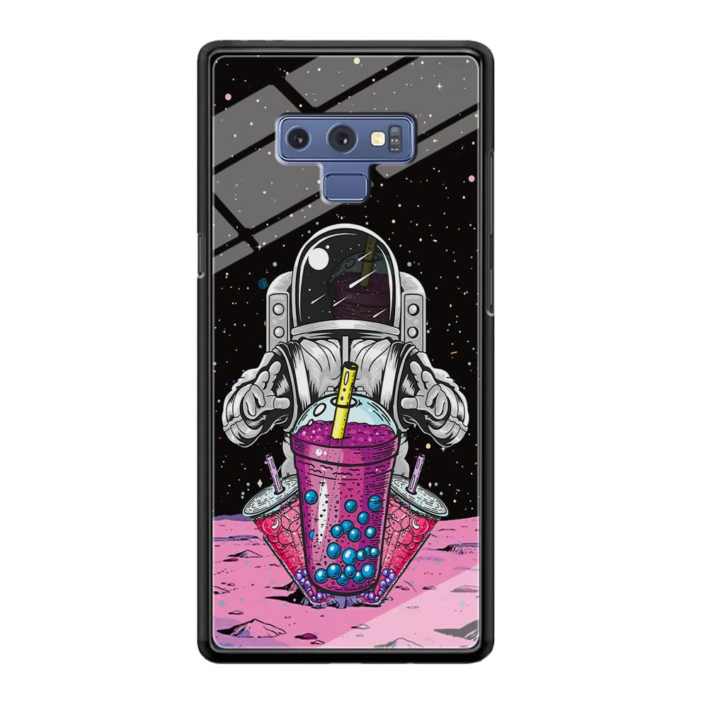 Astronaut and Magic Bubble Ice Samsung Galaxy Note 9 Case-Oxvistore