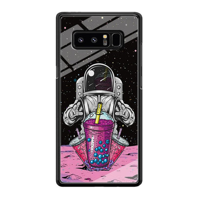 Astronaut and Magic Bubble Ice Samsung Galaxy Note 8 Case-Oxvistore