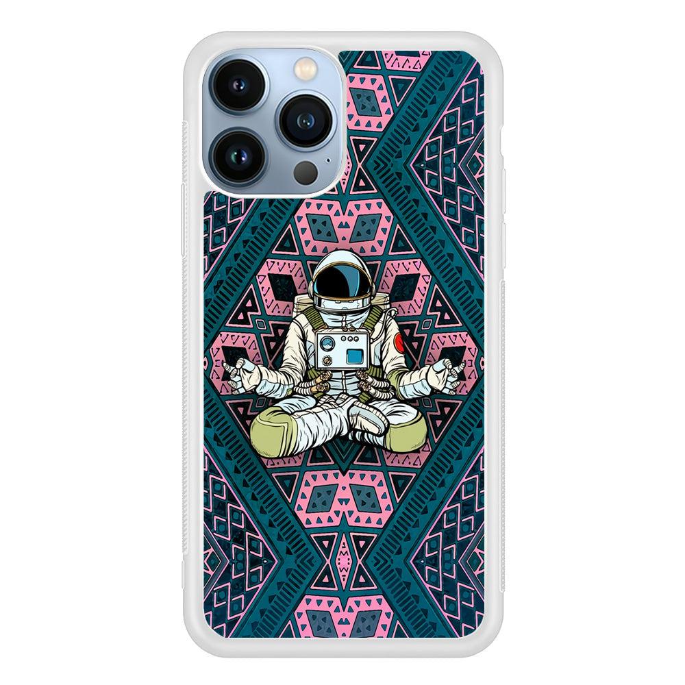 Astronauts Aura of Meditation iPhone 13 Pro Case-Oxvistore