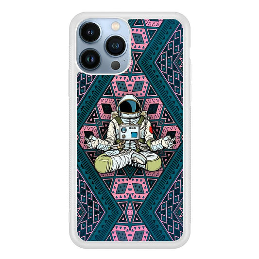 Astronauts Aura of Meditation iPhone 13 Pro Case-Oxvistore