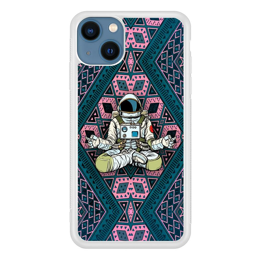 Astronauts Aura of Meditation iPhone 14 Case-Oxvistore