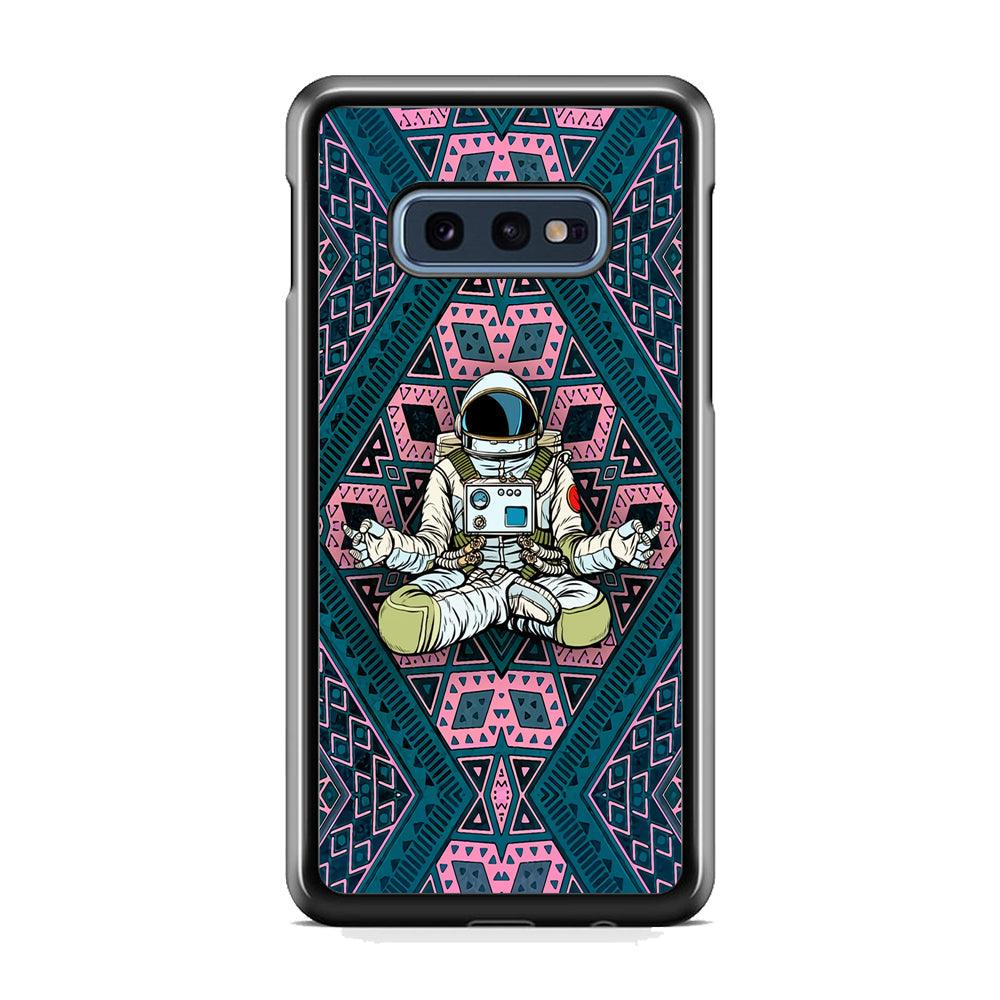 Astronauts Aura of Meditation Samsung Galaxy S10E Case-Oxvistore