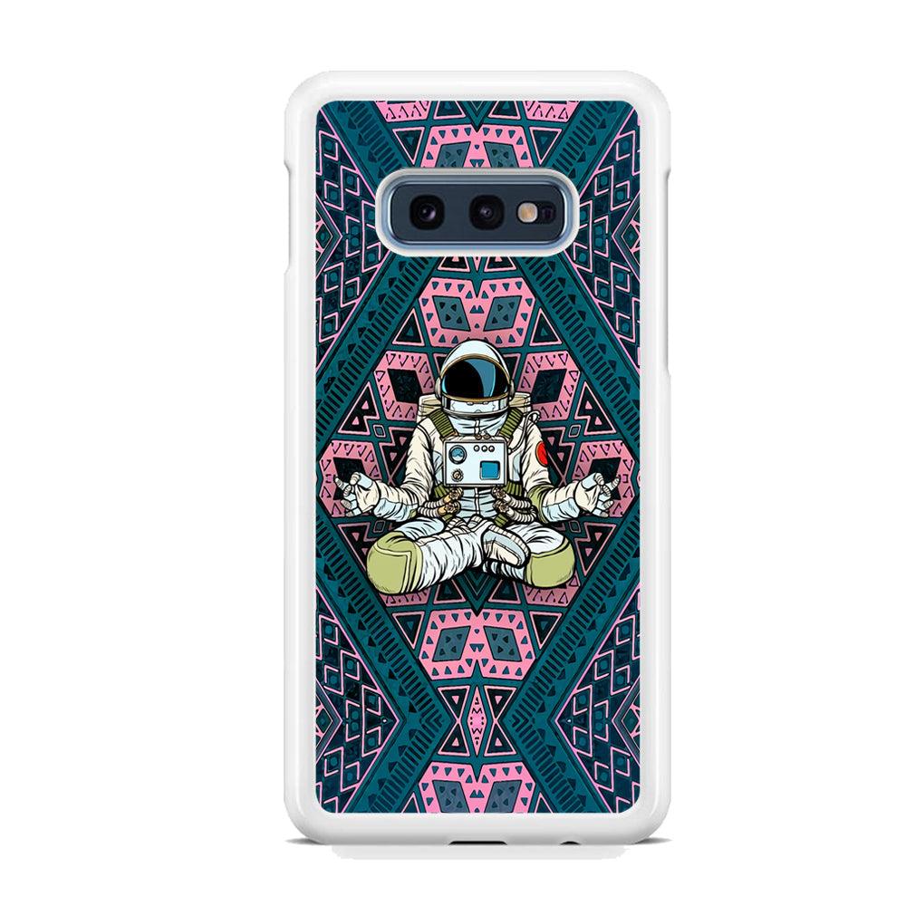 Astronauts Aura of Meditation Samsung Galaxy S10E Case-Oxvistore