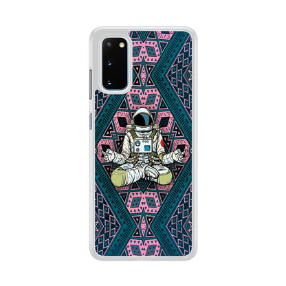 Astronauts Aura of Meditation Samsung Galaxy S20 Case-Oxvistore