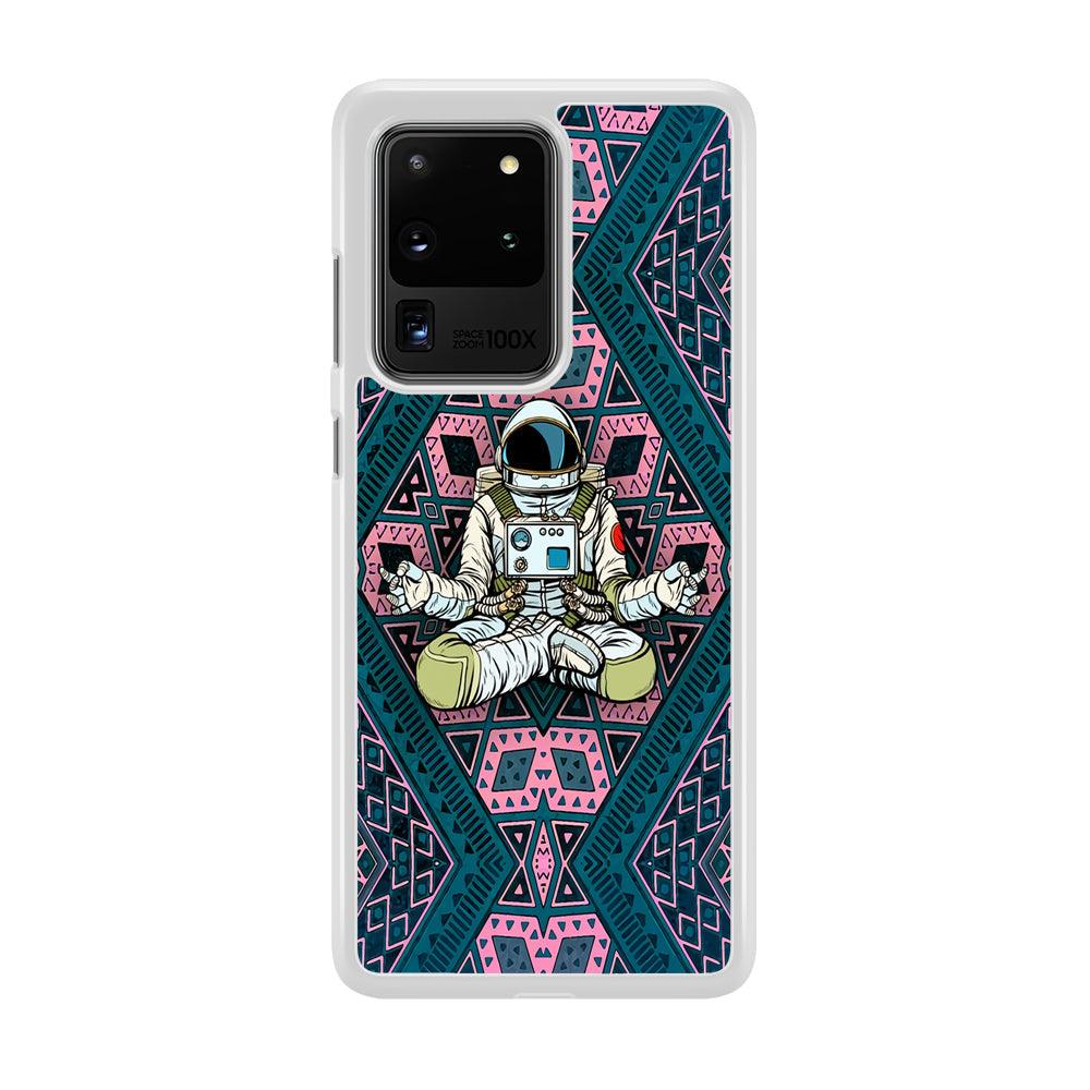 Astronauts Aura of Meditation Samsung Galaxy S20 Ultra Case-Oxvistore