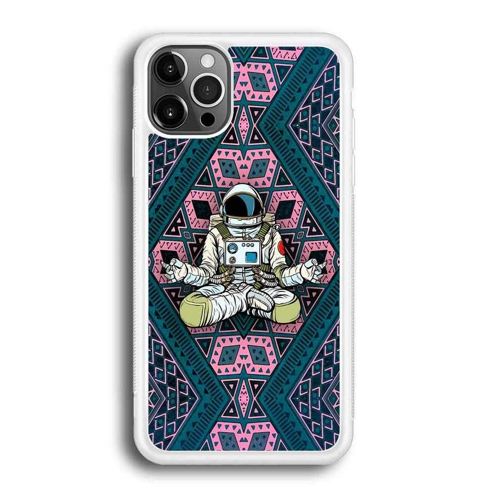 Astronauts Aura of Meditation iPhone 12 Pro Case-Oxvistore