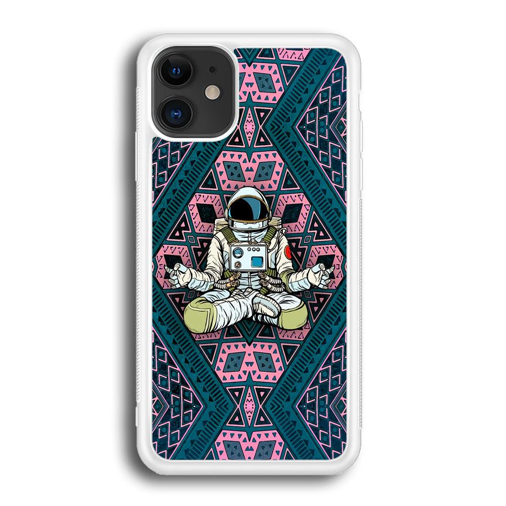 Astronauts Aura of Meditation iPhone 12 Case-Oxvistore