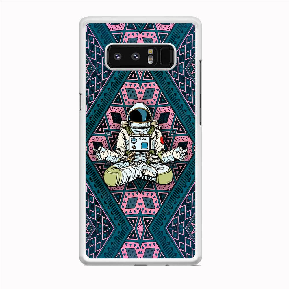 Astronauts Aura of Meditation Samsung Galaxy Note 8 Case-Oxvistore