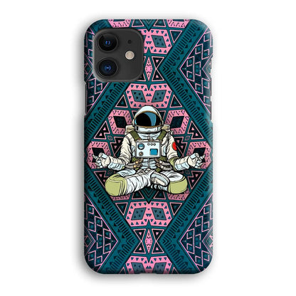 Astronauts Aura of Meditation iPhone 12 Case-Oxvistore