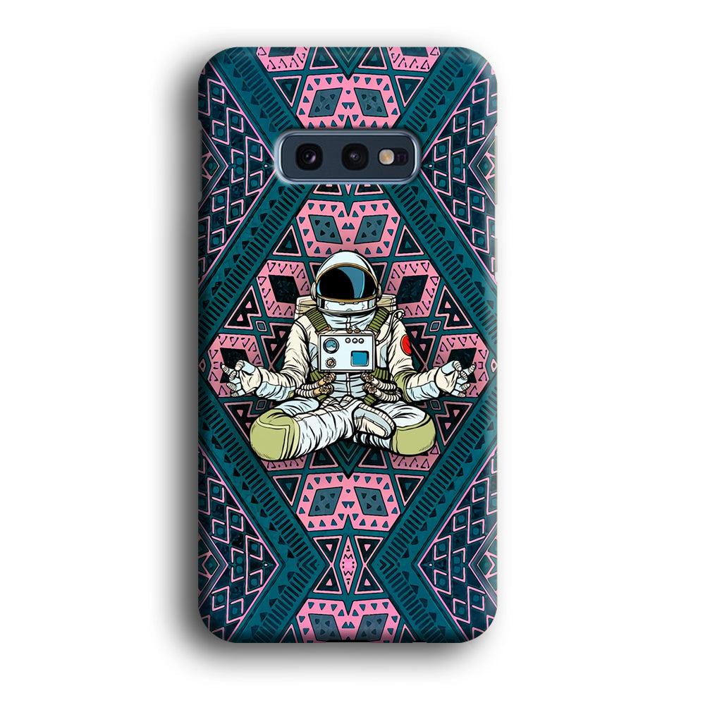 Astronauts Aura of Meditation Samsung Galaxy S10E Case-Oxvistore