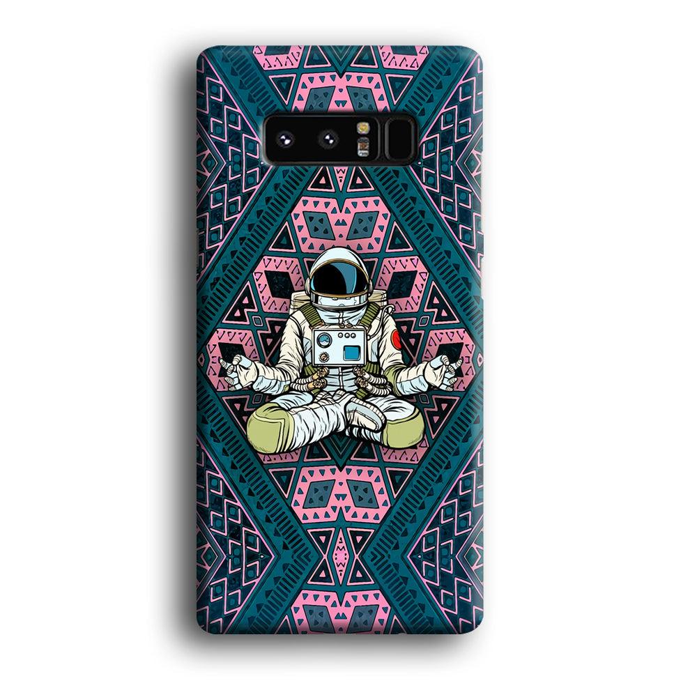 Astronauts Aura of Meditation Samsung Galaxy Note 8 Case-Oxvistore