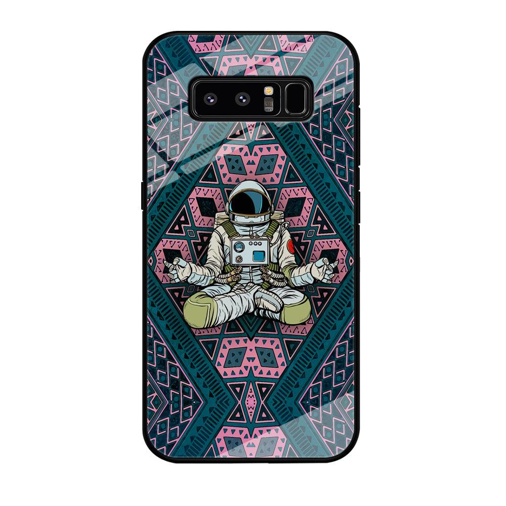 Astronauts Aura of Meditation Samsung Galaxy Note 8 Case-Oxvistore