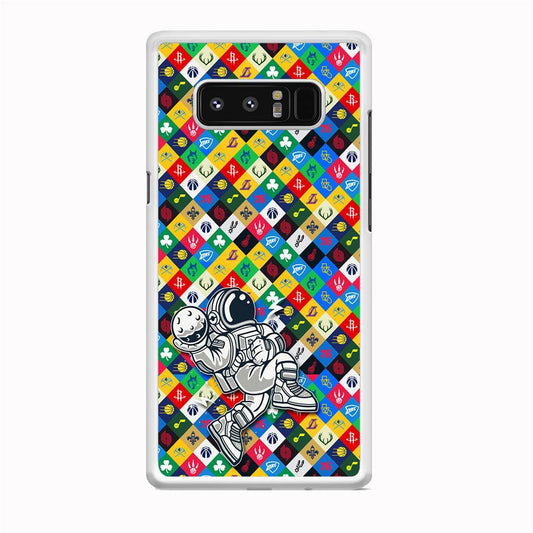 Astronauts Ball of Champion Samsung Galaxy Note 8 Case-Oxvistore