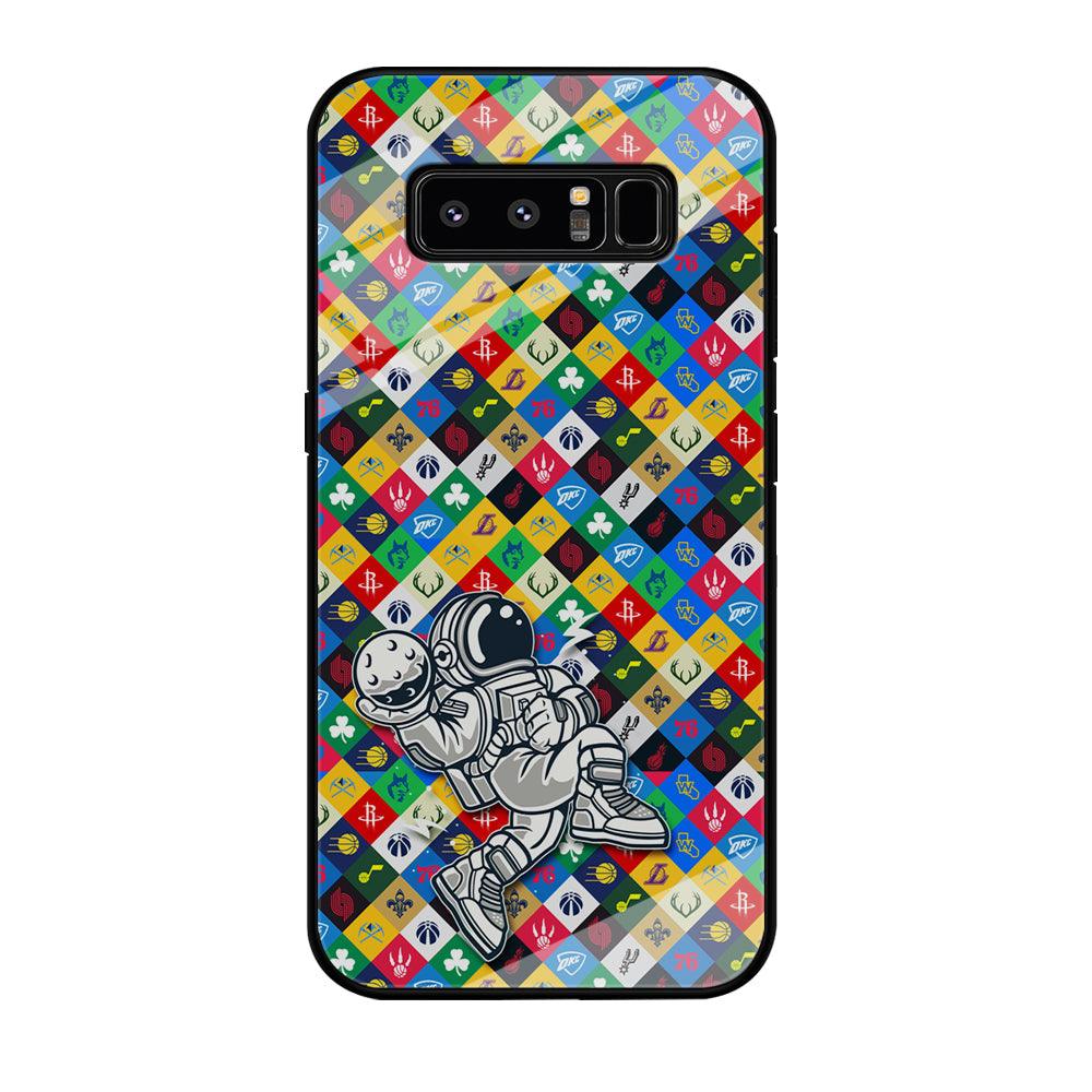 Astronauts Ball of Champion Samsung Galaxy Note 8 Case-Oxvistore