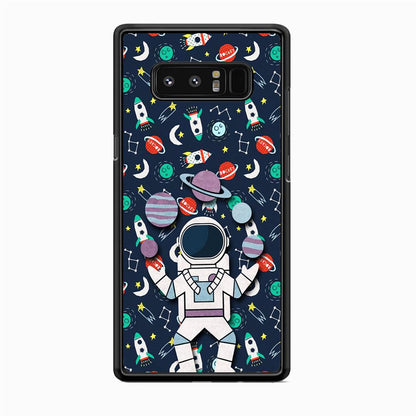 Astronauts Energy in Space Samsung Galaxy Note 8 Case-Oxvistore