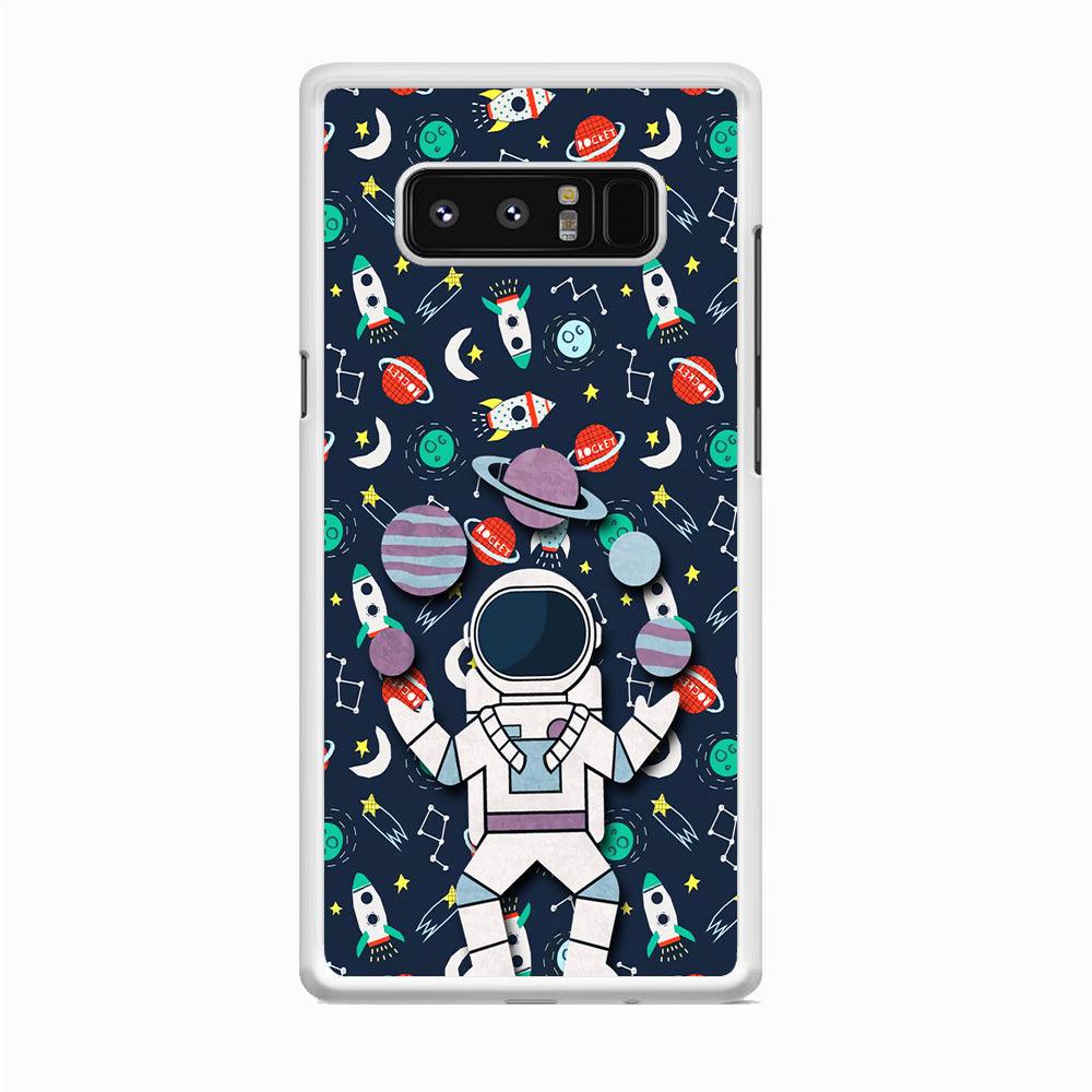 Astronauts Energy in Space Samsung Galaxy Note 8 Case-Oxvistore